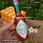 Sauce TABASCO CHILI HABANERO PEPPER serious heat & a little bit of fruity sweet 60ml